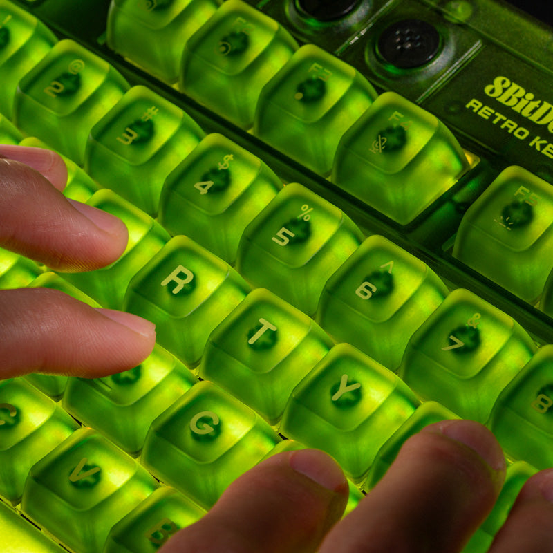 8BitDo Retro 87 Mechanical Keyboard - Xbox Edition image 13