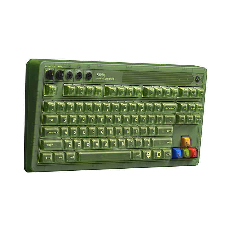 8BitDo Retro 87 Mechanical Keyboard - Xbox Edition image 23