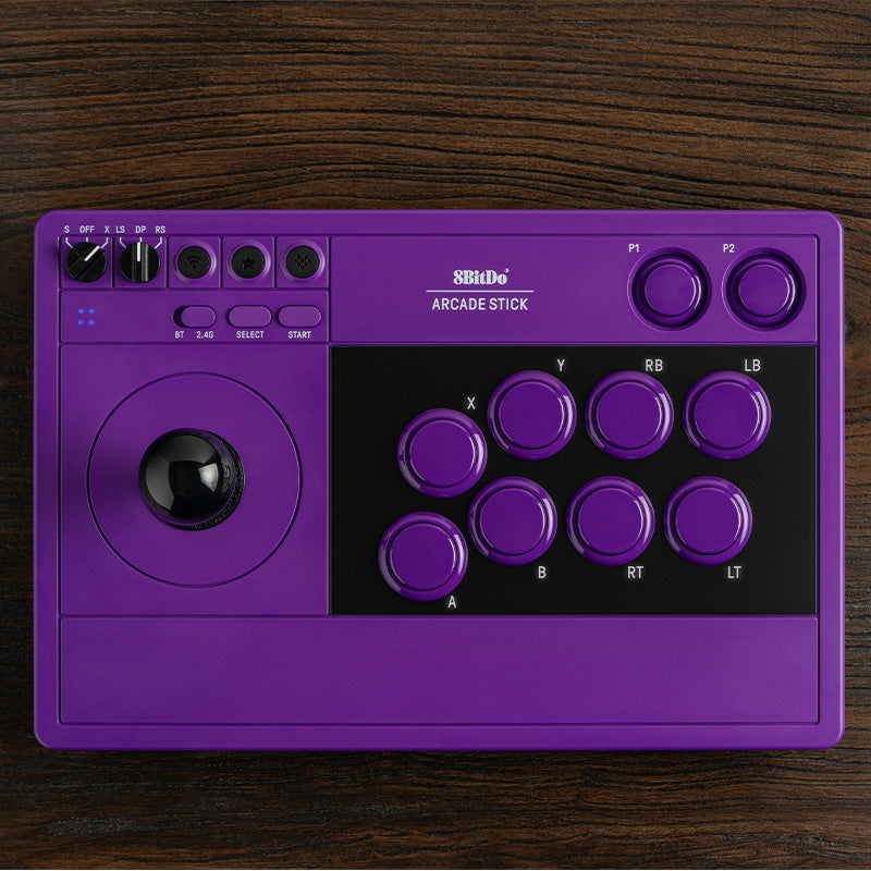 8BitDo Arcade Stick - Purple image 2