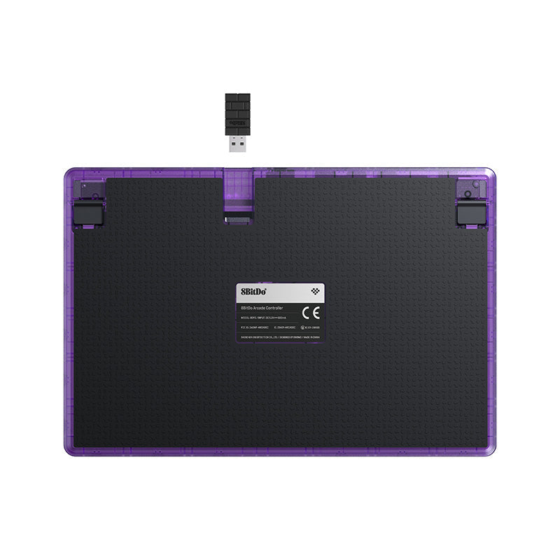 8BitDo Arcade Controller - Transparent Purple Signature Edition image 14