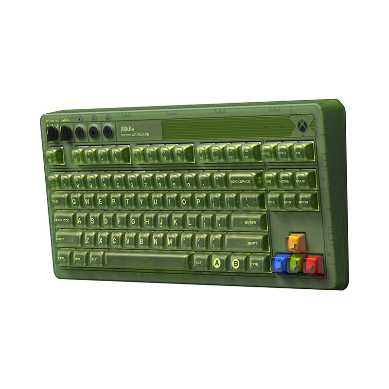 8BitDo Retro 87 Mechanical Keyboard - Xbox Edition image 24